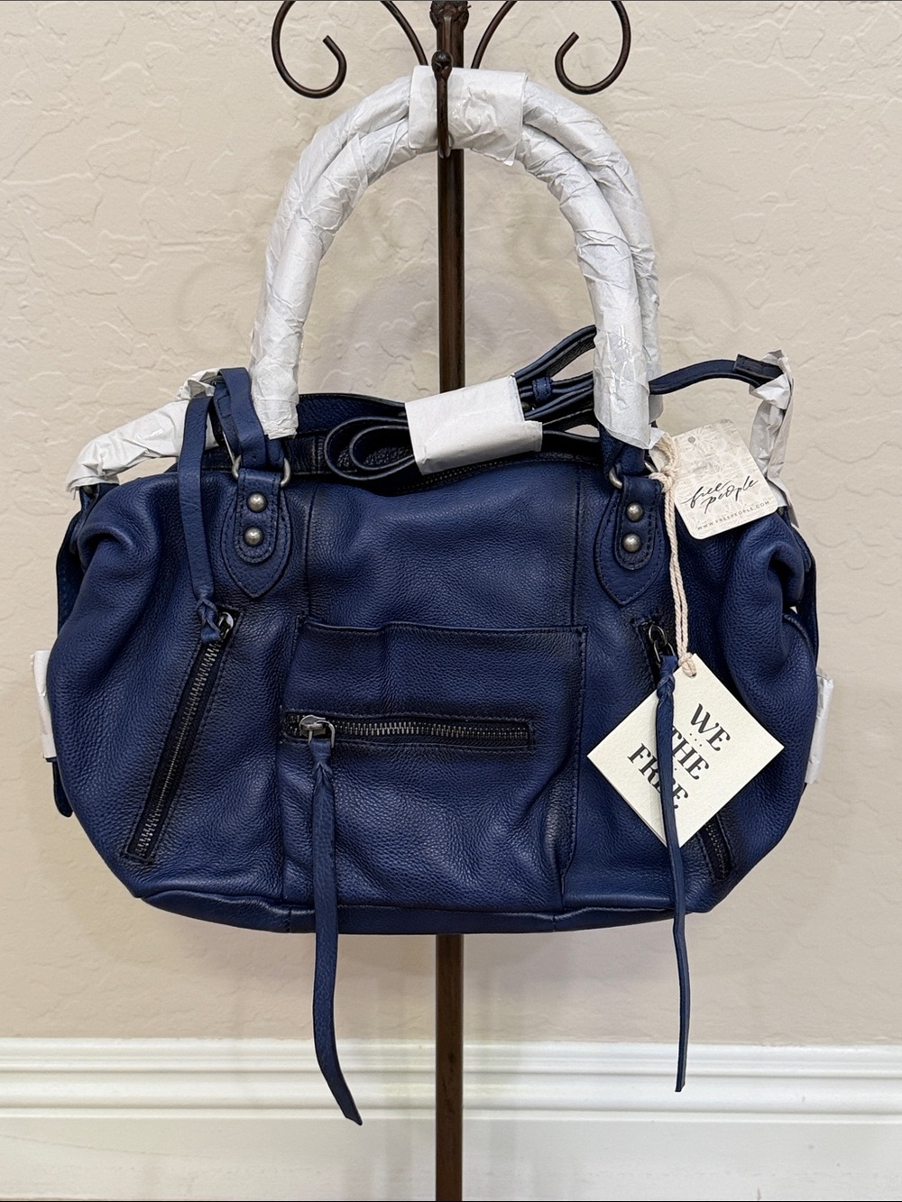 We The Free NAVY Baby Emerson Tote BNWT